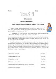 Test pre-intermediate