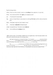 English Worksheet: exciting birthday celebration 