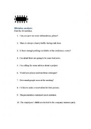 English Worksheet: Mistakes analysis Countable vs Uncountable nouns