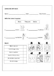 English Worksheet: Feelings