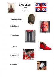 English Worksheet: english soldier