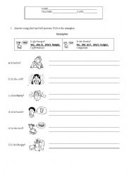 English Worksheet: Yes and No questions 
