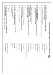 British English - Common words and expressions