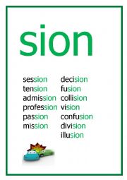 English Worksheet: SION reading worksheet