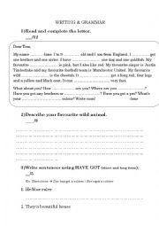 English Worksheet: Testt