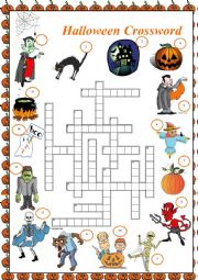 Halloween crossword