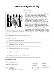 Bubble Boy Movie Exercise