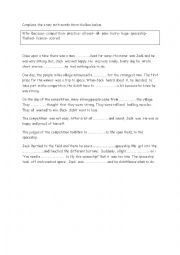 English Worksheet: grammar