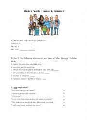 Download Modern Family Christmas Episode Phrasal Verbs Practice Esl Worksheet By Mal1206 SVG Cut Files