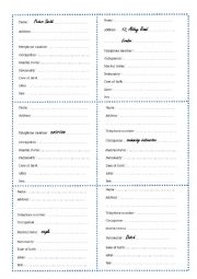 English Worksheet: looking for Mr X