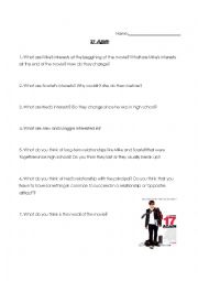 English Worksheet: 17 Again Questionnaire