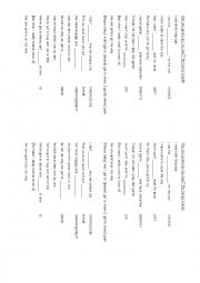 English Worksheet: Are you gonna go my way? Song 