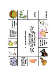 Board game - Present Perfect