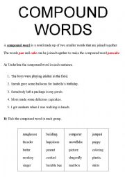 Compound Words