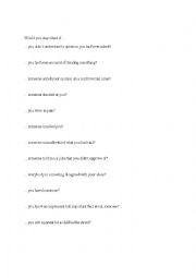 English Worksheet: Discussion Prompts - Would You Stay Silent If....