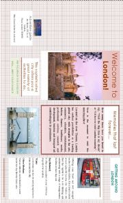 English Worksheet: Brochure