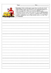 English Worksheet: Compound Sentences Activity