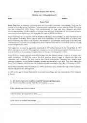 English Worksheet: New technologies