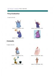 English Worksheet: Cinderellas story