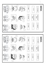 English Worksheet: CLASSROOM LANGUAGE