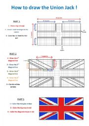 How to draw the union Jack