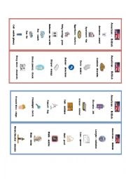 English Worksheet: British-American bookmarks 2