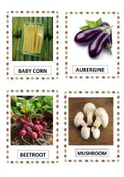 English Worksheet: VEGETABLES PART -1