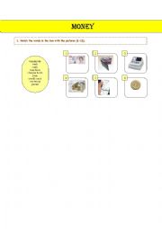 English Worksheet: MONEY - PART 1.1