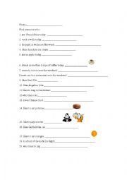 English Worksheet: Find Someone Who- A wonderful and fun activity for conversation and student interaction.