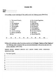 English Worksheet: Passive voice quiz