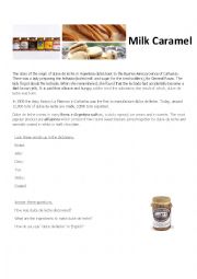 Amazing discoveries: Milk caramel