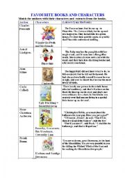 English Worksheet: KIDS FAVOURITE BOOKS 2