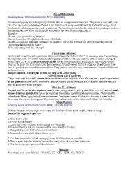 English Worksheet: Warm up- All levels