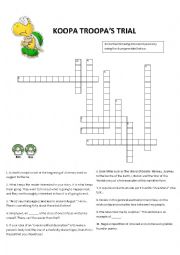 English Worksheet: Koopa Troopas Trial