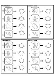 English Worksheet: vegetables