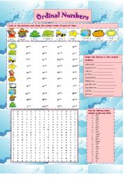 Ordinal Numbers