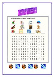 Christmas Word Search