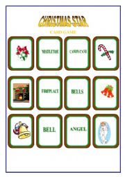 Christmas Star Card Game