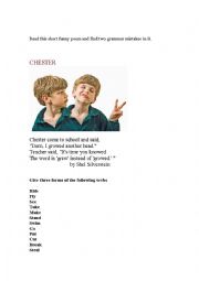 English Worksheet: Grammar Mistakes