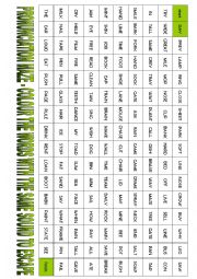 English Worksheet: Pronunciation Maze