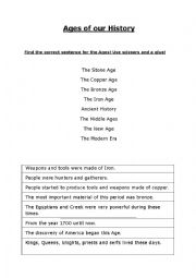 Ages of our History