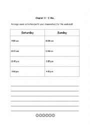 English Worksheet: making an appointment