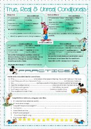 English Worksheet: conditionals