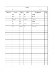 English Worksheet: TO DO