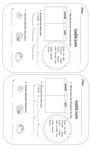 English Worksheet: Whats the weather like?