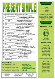 Present Simple Revision