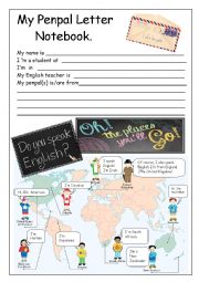 English Worksheet: PENPALS:Everything you need for students first letter!