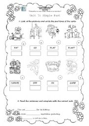 English Worksheet: Simple Past