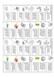 English Worksheet: learn about fruit