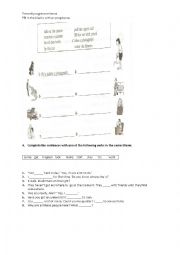 English Worksheet: Present Progressive Tense